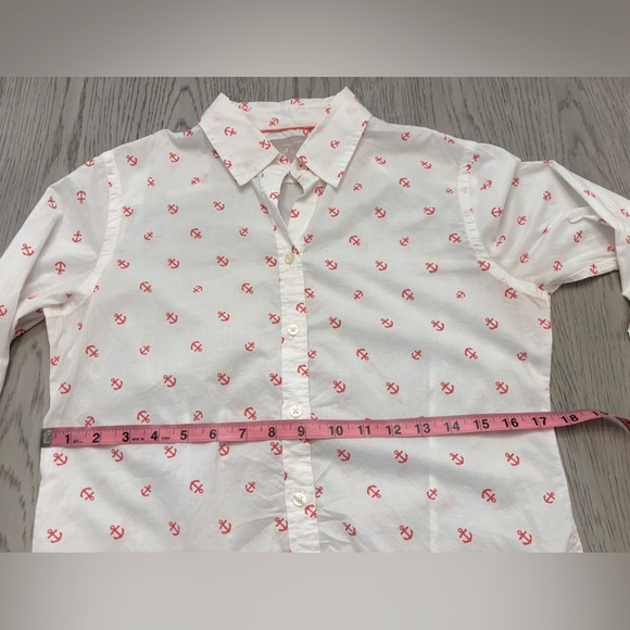 Banana Republic Nautical Soft Wash Button Down Size S. - Picture 5 of 7